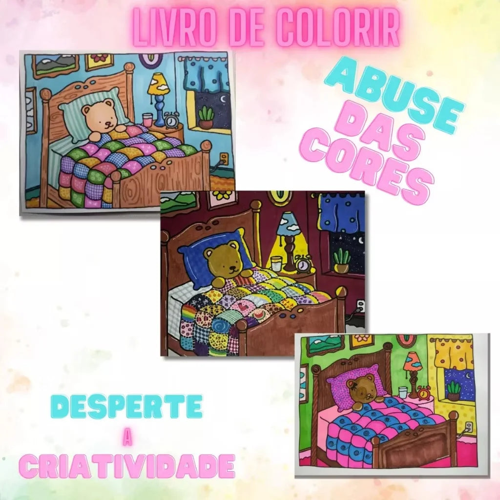 Livro de Colorir Bobbie Goods 50 Folhas