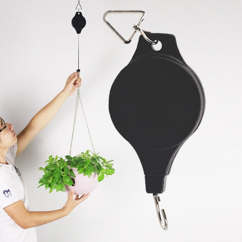 Pulley Retrátil Para Plantas