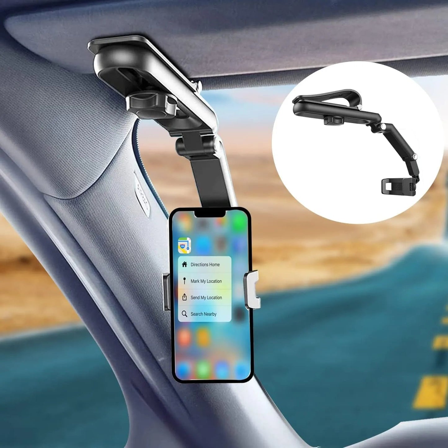 Suporte de Celular para Carros Multiangular V2 AG105 Maravilhas do Mundo Moderno