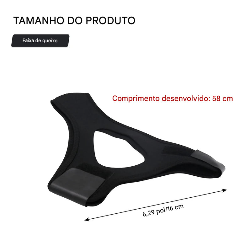 Máscara Anti Ronco e Apneia do Sono