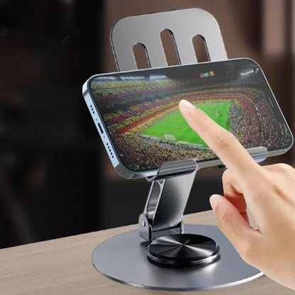Suporte de Metal para Celular e Tablet Giratório