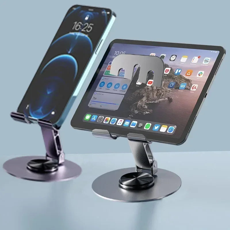 Suporte de Metal para Celular e Tablet Giratório