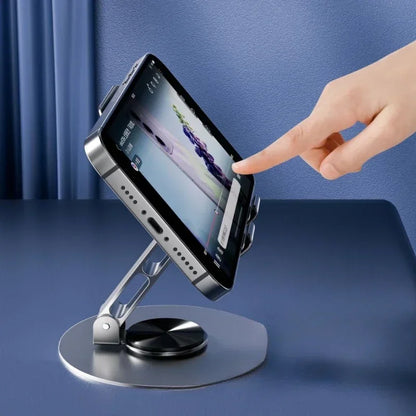 Suporte de Metal para Celular e Tablet Giratório