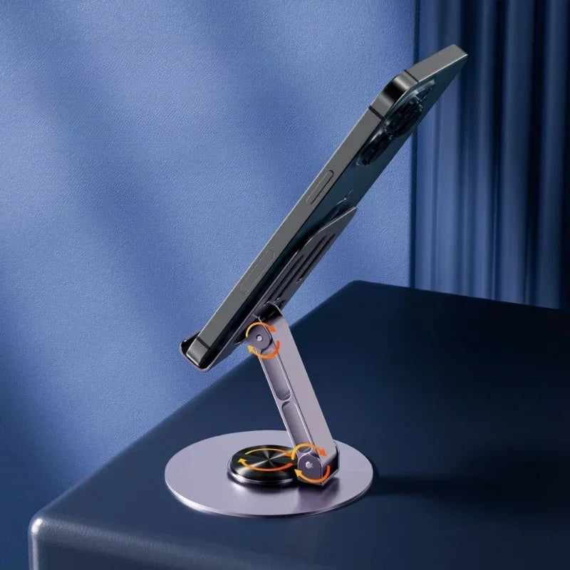 Suporte de Metal para Celular e Tablet Giratório